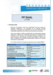 FP Dual en La Rioja