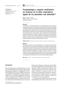 Pag. 64 - Fisiopatolog a y soporte ventilatorio no invasivo en la falla respirtaoria aguda de los pacientes con obesidad