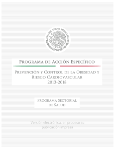 Prevención y Control de la Obesidad y Riesgo Cardiovascular