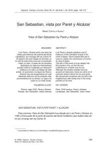San Sebastian, vista por Paret y Alcázar M C