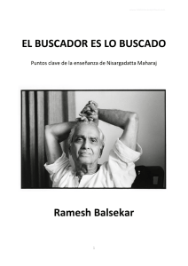 0Ramesh Balsekar - El Buscador Es Lo Buscado  
