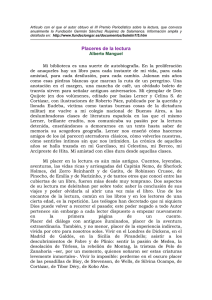 Artículo con el que el autor obtuvo el III Premio... anualmente la Fundación Germán Sánchez Ruipérez de Salamanca. Información amplia...