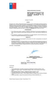 Modifica resolución nº 8.730 de 2015 que autoriza el ingreso y uso experimental de una muestra del plaguicida Piriproxifen 10 EC Agrospec.