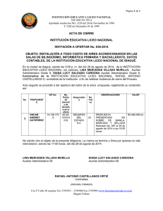 ACTA CIERRE INV. 036 INSTALACI N DE AIRES ACONDICIONADOS 29-ago-14