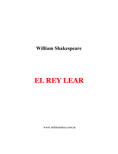 EL REY LEAR William Shakespeare www.infotematica.com.ar