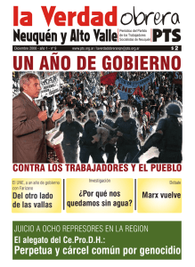 PDF - 2.8 MB - Lea La Verdad Obrera Neuquén y Alto Valle NÂ°9