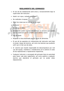 Reglamento del Gimnasio (.pdf 107 kb)