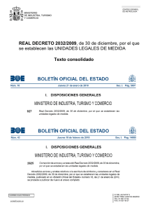Real Decreto 2032/2009