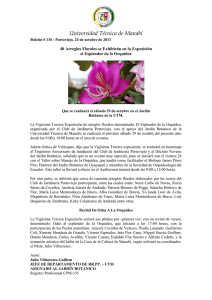 Universidad Técnica de Manabí el Esplendor de la Orquídea