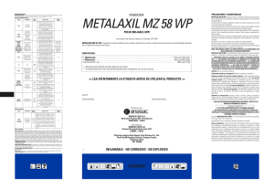 METALAXIL-MZ 58 WP