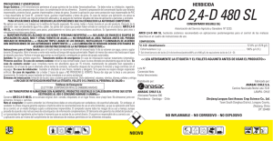 ARCO 2,4-D 480 SL Parte 1