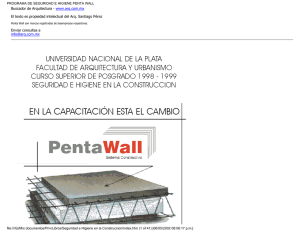 Planos de Programa de Seguridad e Higiene en la Construcción PentaWall