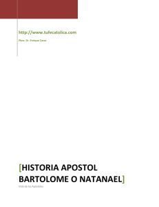 historia apostol bartolome o natanael