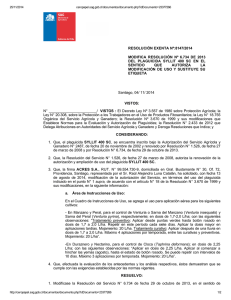 Modifica resolución N° 6,734 de 2013 del plaguicida Syllit 400 SC en el sentido que autoriza la modificación de uso y sustituye su etiqueta