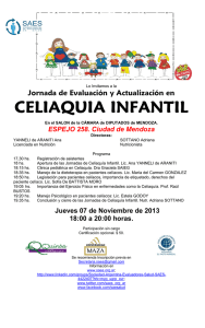 Celiaquia Infantil