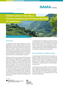 ANAM Café de Costa Rica –Una herramienta para el desarrollo bajo