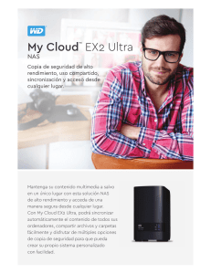 My Cloud EX2 Ultra NAS Copia de seguridad de alto