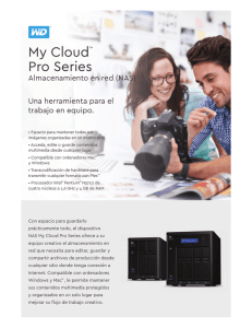 My Cloud  Pro Series Almacenamiento en red (NAS)