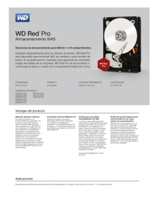 WD Red Pro Almacenamiento NAS