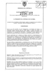 Decreto 103 de 2015