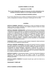 Acuerdo 333 del 24 de Septiembre de 2008