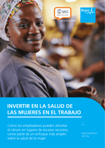 Invertir en la salud de la mujeres en el trabajo – UICC Bupa