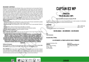 CAPTAN 83 WP (parte 1)