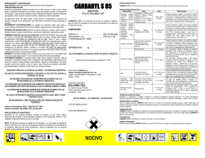 CARBARYL S 85 (ex CARBARYL 85% WP)