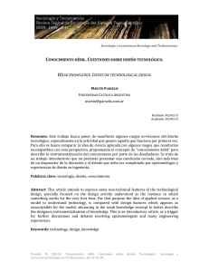 Sociologiaytecnociencia2015-5conocimientodebil.cuestionessobrediseñotecnol.pdf