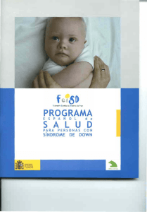 Programa español de salud para personas con Síndrome de Down