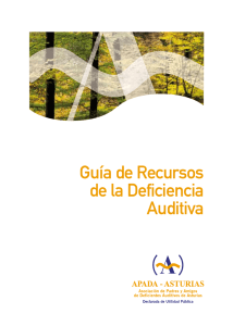 Guía de recursos deficiencia auditiva