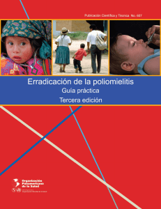 Erradicación de la poliomielitis guía práctica