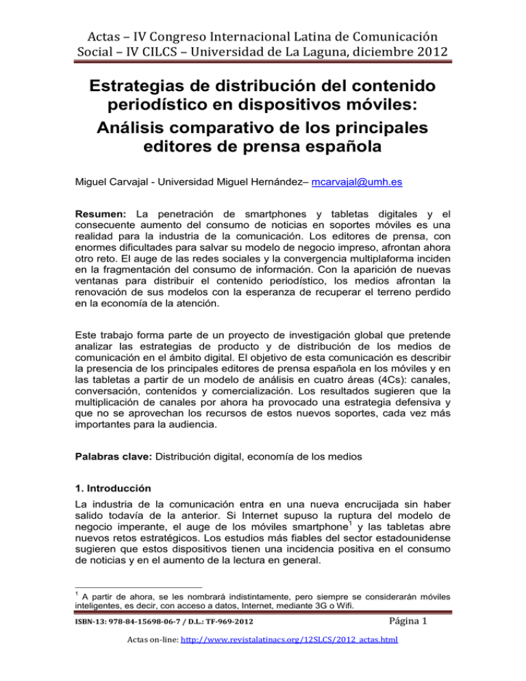 Estrategias De Distribuci N Del Contenido Period Stico En Dispositivos