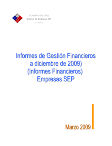 Informe de Resultados Empresas SEP 2009