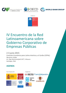 IV Encuentro de la Red Latinoamericana sobre Gobierno Corporativo de Empresas Públicas