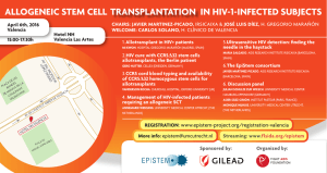 ALLOGENEIC STEM CELL IN HIV-1-INFECTED SUBJECTS TRANSPLANTATION