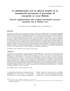 La administracion oral de glicerol despues de la inseminacion incrementa el porcentaje de concepcion en vacas Holstein.pdf