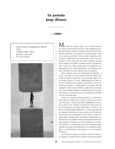 M Jorge Álvarez En portada Jorge Álvarez (Guadalajara, México,