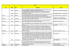 Agenda Oficial de EsSalud Marzo de 2015