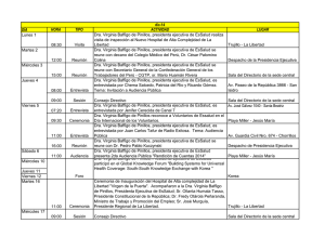 Agenda Oficial de EsSalud Diciembre de 2014