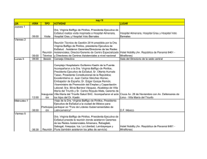 Agenda Oficial de EsSalud Mayo de 2014