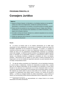Consejero Jurídico PROGRAMA PRINCIPAL 03