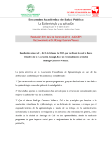 Texto de la Resolución ASOCEPI Reconocimiento al Doctor Rodrigo Guerrero Velasco