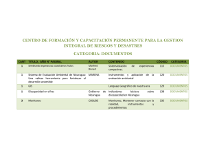 CENTRO DE FORMACIÓN Y CAPACITACIÓN PERMANENTE PARA LA GESTION CATEGORIA: DOCUMENTOS