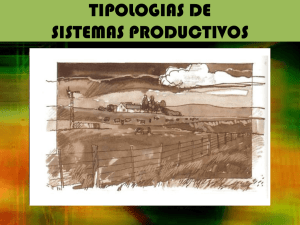 TIPOLOGIAS DE SISTEMAS PRODUCTIVOS
