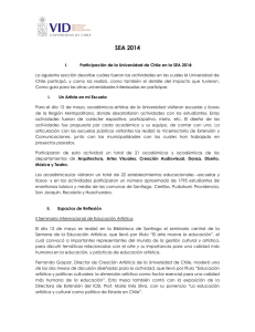 Participación U. de Chile 2015