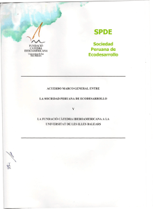 SPDE Sociedad Peruana de Ecodesarrollo