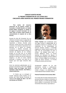 Dossier Carlos Fuentes