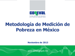 Metodología de Medición de Pobreza en México