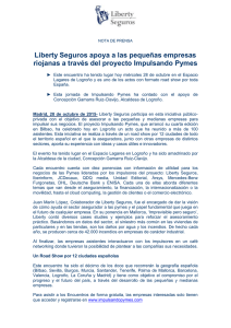 Liberty Seguros apoya a las pequeñas empresas